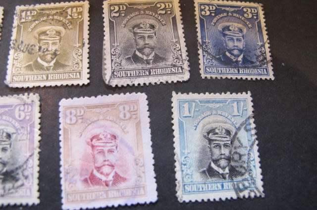 Southern Rhodesia - 1924 to 1929 Definitive Part Set